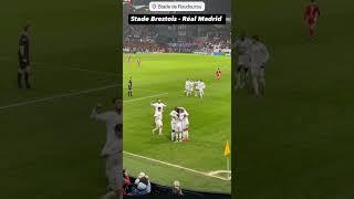 La joie de Mbappé vs Brest 2025 #realmadrid #championsleague