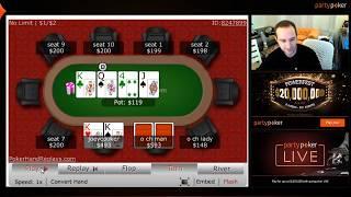 partypokerTV Same Seat Different Day 02 JCPoker