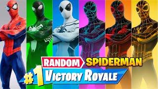 The *RANDOM* SPIDER-MAN BOSS Challenge! (Fortnite)