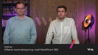 Effektiv kontraktstyring med WorkPoint 365