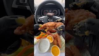 Wingstop heaven!!  #mukbang #food #asmr