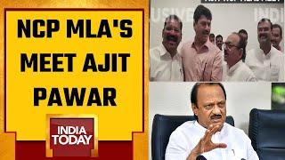 NCP MLA's Meet Ajit Pawar, Amid Speculations Of Ajit Pawar Jumping Ship