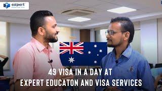 49 Visas in one day at Expert Education and Visa Services | Expert Talk 8 |