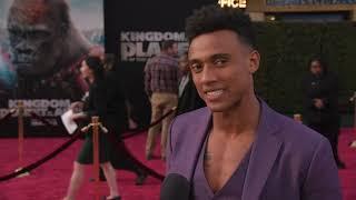 Kingdom of the Planet of the Apes LA Premiere - itw Ras Samuel (Official video)