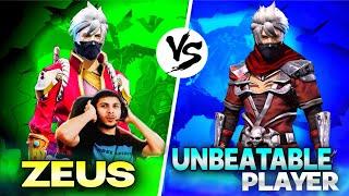 @ZEUS H4X  Vs UNBEATABLE PLAYER  || 1VS1 FIGHT   @Nonstop Gaming  LIVE REACTION #nonstopgaming