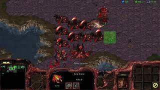 Starcraft - Zerg 1 vs 7 Random Computers, Big Game Hunters