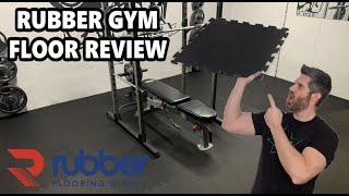 Gym Flooring Review! Rubber Interlocking Tiles | Home / Garage Gym Floor | Rubber Flooring Direct