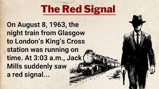 English Listening Practice Level 3 ⭐ English Story - The Red Signal