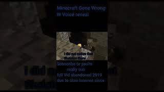 Minecraft I screamed