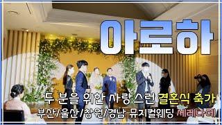 아로하 경남/양산/마산/창원 뮤지컬웨딩축가