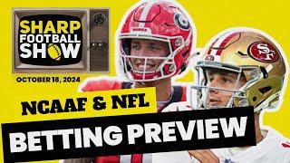 NFL & College Best Bets | Sharp Football Show w/ Warren Sharp, Ryan McCrystal & Pamela Maldonado