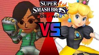 SSB 3DS - Tara (me) vs Fake Peach