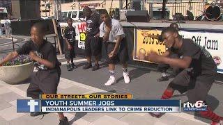 Indianapolis leaders link youth job fair to crime reduction