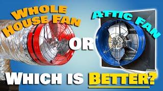 Difference Between Whole House Fans & Attic Fans | Whole House Fans 101