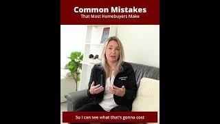 Common mistakes most buyers make