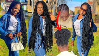 OMG... 40 Mins! Crochet Faux Locs, 36 Inch + Individual Versatile Braid Pattern