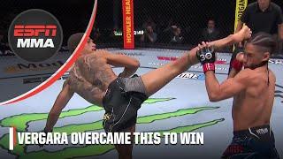 CJ Vergara makes incredible comeback to beat Daniel Lacerda at #UFCSanAntonio | ESPN MMA