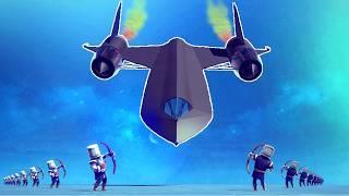 Making An SR-71 Blackbird in Besiege