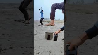 Magical sand Hut  #trending #magical #house #videography #shorts #creative