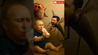 Trump, Putin & Zelensky Hilarious Fails | Funniest Political Clips of the Year #shorts #usa #russia