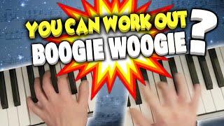 Boogie Woogie Piano Work Out !  WOW Effect Finger Lick Exercise Tutorial