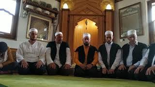 Zikir after prayers at Bosnian Zawiyah