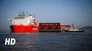 High Definition - Dockwise Finesse - Ichthys MOFTP Hydro Deck Transport