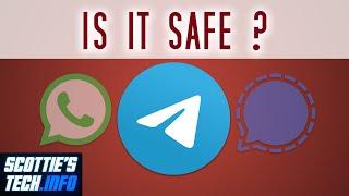 Are messaging apps REALLY secure?