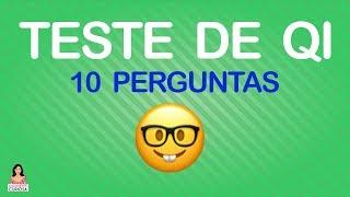 10 PERGUNTAS PARA TESTAR A SUA INTELIGÊNCIA - QI [ IncrivelMente Curiosa ]