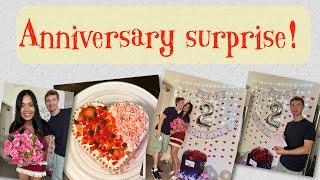 Anniversary surprised for my husband :D