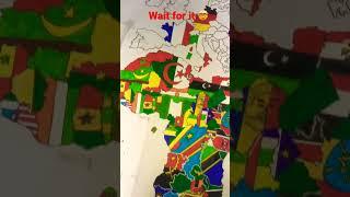 Drawing world map (part-6) #shreeram #viral #shorts