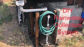 DIY Rainwater Collection System, perfect for SHTF! DON’T let it go to waste.