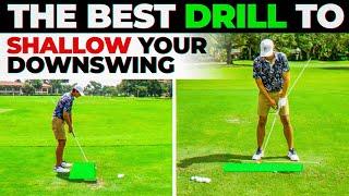 How to shallow the golf club to hit longer, straighter drives