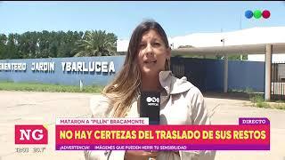 A la espera del traslado de los restos de Pillín Bracamonte