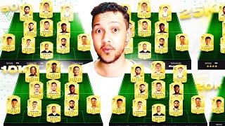 FC 25 ALL BEST STARTER TEAMS! FC 25 10K, 20K, 30K, 50K, 100K, 150K, 200K SQUAD BUILDER!