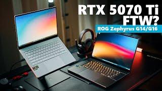 (Not) better with the Nvidia RTX 5070 Ti? - ROG Zephyrus G14/G16