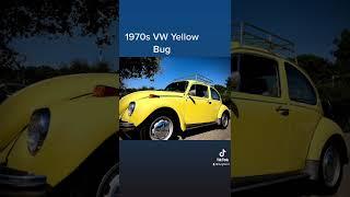 1970s VW Yellow Bug #fergfilm1 #vwbeetle #thefreefilmschool