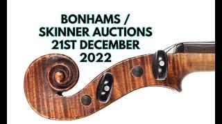 Bonhams/Skinner Auction - Musical Instruments - 21st December 2022 (USA) #auction #musicalinstrument