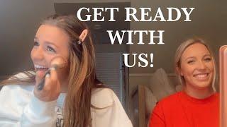 GET READY WITH US  | Getting ready in our sorority house!