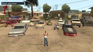 All Vehicles Cheats In Gta San Andreas