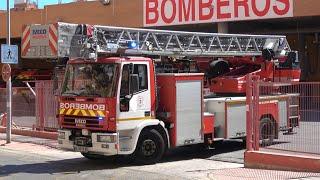 Bomberos Almería AEA en urgencia a un service urgente // Almería Fire Service ladder responding