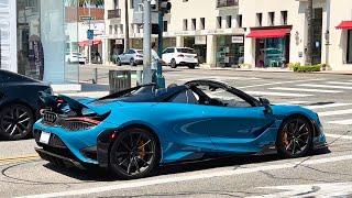 All the Exotic Cars I Saw in 1 Hour on Rodeo Drive!