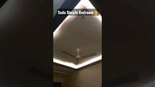 Sada Simple Bedroom Cailing #interior #youtubeshort #shortvideo #falseceiling #design #shots #pop