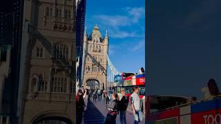 Tower Bridge London  | Iconic Views in a Hurry! ‍️ #Shorts