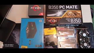 ASAMBLEZ PC LIVE RYZEN 5 1600 GTX 1050 16GB RAM AQIRYS 550W SSD 500 M.2 REDRAGON BLIZTWING B350