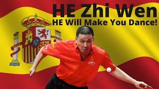 He Zhi Wen (Juanito 何志文) - He Will Make You Dance In Ping Pong! Age is not an excuse in table tennis