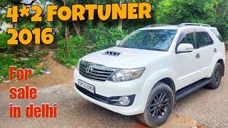 FORTUNER FOR SALE AT DELHI 4x2 AUTOMATIC VEHICLE. LOW BUDGET FORTUNER FROM DELHI