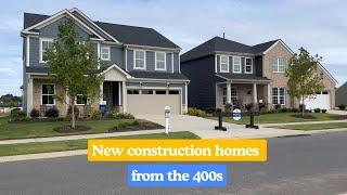 New construction homes from the 400s with Pulte Homes, NC - Harris, Mitchell, and Riverton