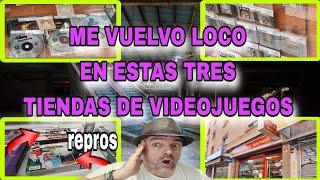  ME VUELVO LOCO EN ESTAS 3 TIENDAS DE VÍDEOJUEGOS RETRO / VALLEKAS GAMER Y MÁS TIENDAS 