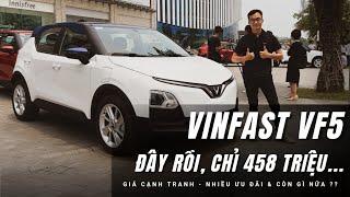 Đây rồi VINFAST VF5: Xe điện Việt giá chỉ 458 triệu nhưng có nhiều chi tiết để ưng ý! |XEHAY.VN|